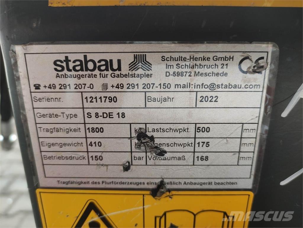 Stabau S8-DE18 Manipulace s materiálem – ostatní