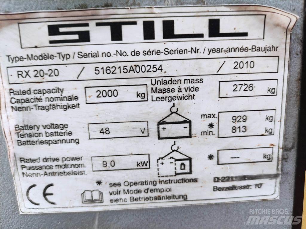 Still RX20-20 Akumulátorové vozíky