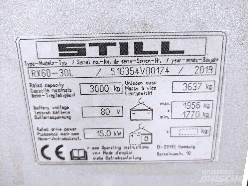 Still RX60-30 L Akumulátorové vozíky