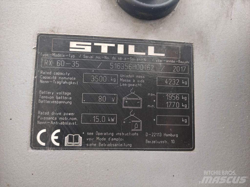 Still RX60-35 Akumulátorové vozíky