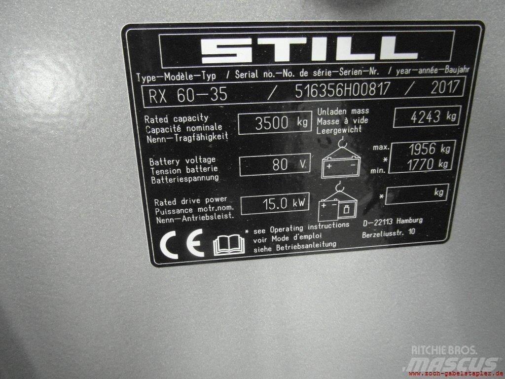 Still RX60-35 Akumulátorové vozíky