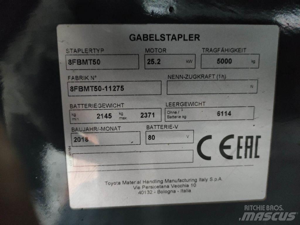 Toyota 8FBMT50 Akumulátorové vozíky