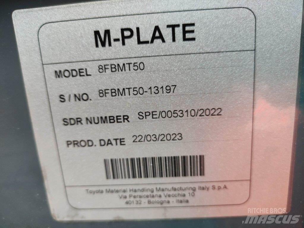 Toyota 8FBMT50 Akumulátorové vozíky