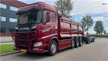 Scania R650 V8 NGS Scania r650 V8 | 8x4*2 | ruizeveld kip