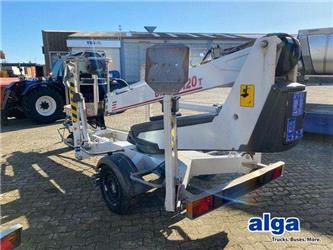 Dino 120T, Radantrieb, 12m Arbeitshöhe, Korb