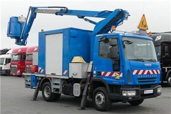 Iveco EUROCARGO 100E18/ ELEVATOR- 15M/LIFT: 265 KG/TPM