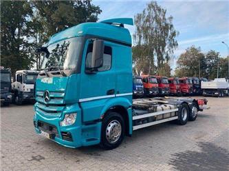 Mercedes-Benz ACTROS 2543 6X2 RAMA BDF POD ZABUDOWĘ winda BAR