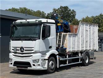 Mercedes-Benz Antos 1835 L 4x2 mit Palfinger PK 11000 Ladekran