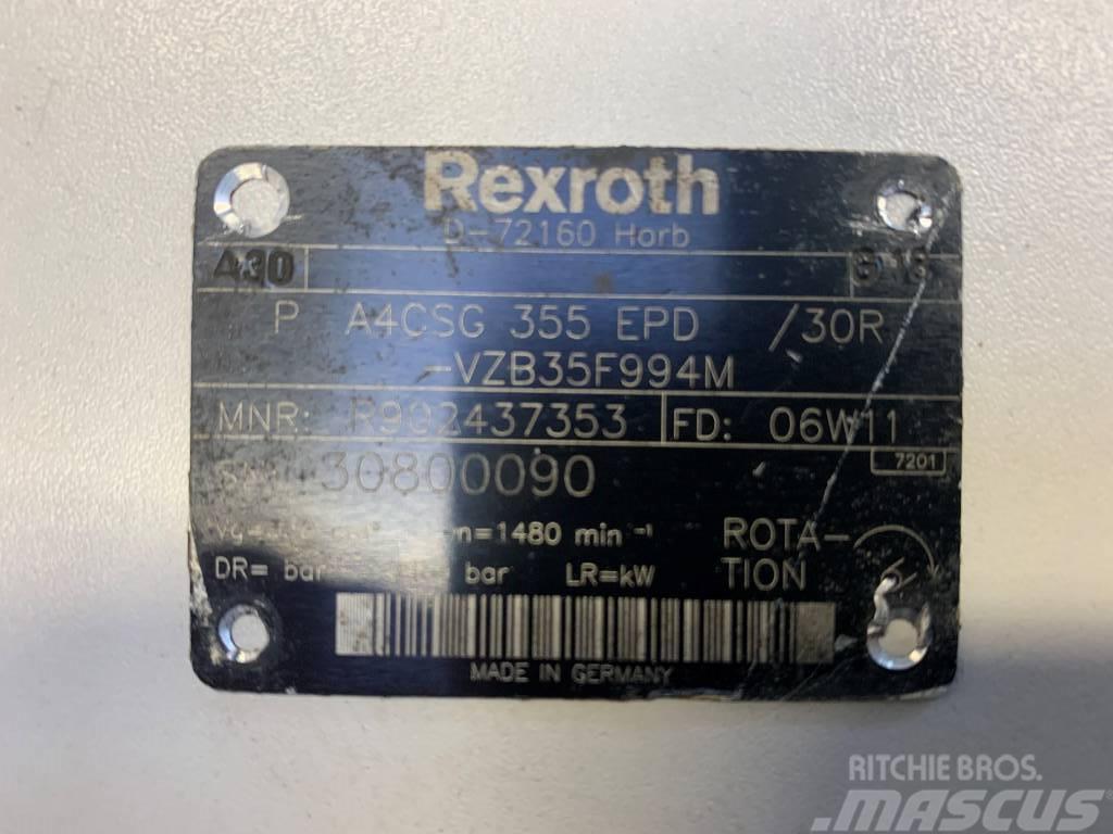 Rexroth A4CSG355 Hydraulika