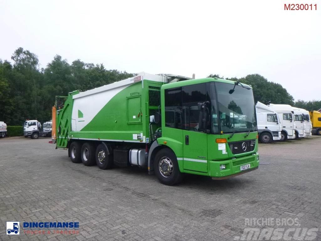 Mercedes-Benz Econic 3233 8X4 RHD Euro 5 refuse truck Popelářské vozy