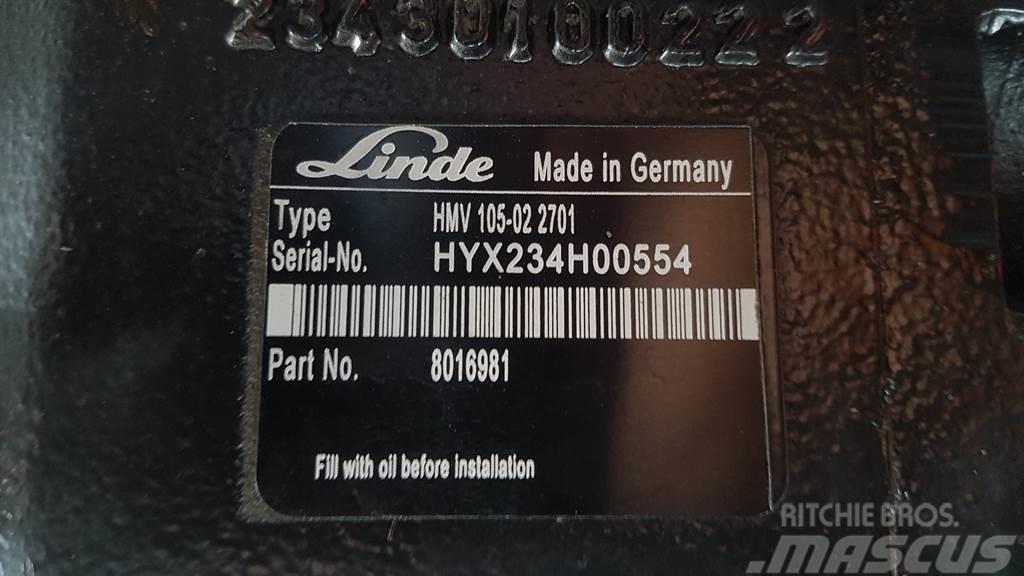 Linde HMV105-02 - Atlas 75S - Drive motor/Fahrmotor Hydraulika