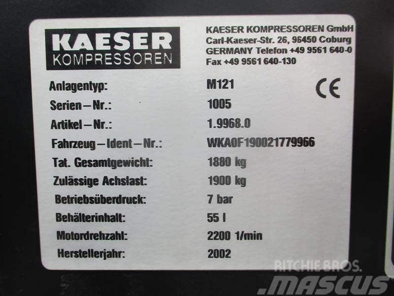 Kaeser M 121 Kompresory