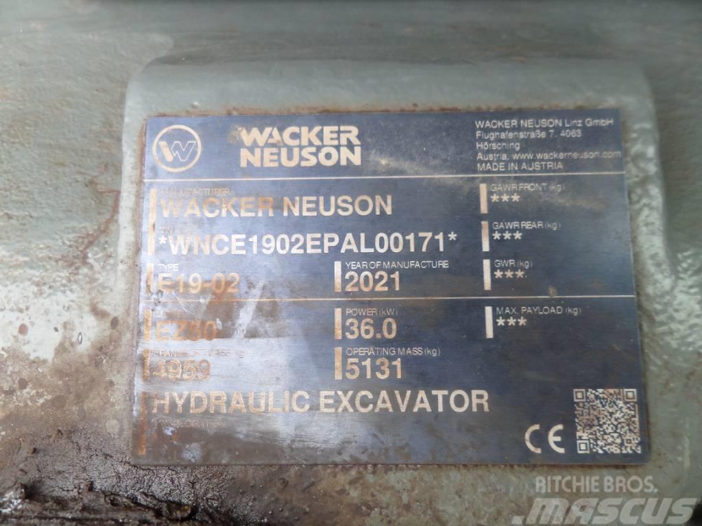 Wacker Neuson EZ 50 Pásová rýpadla