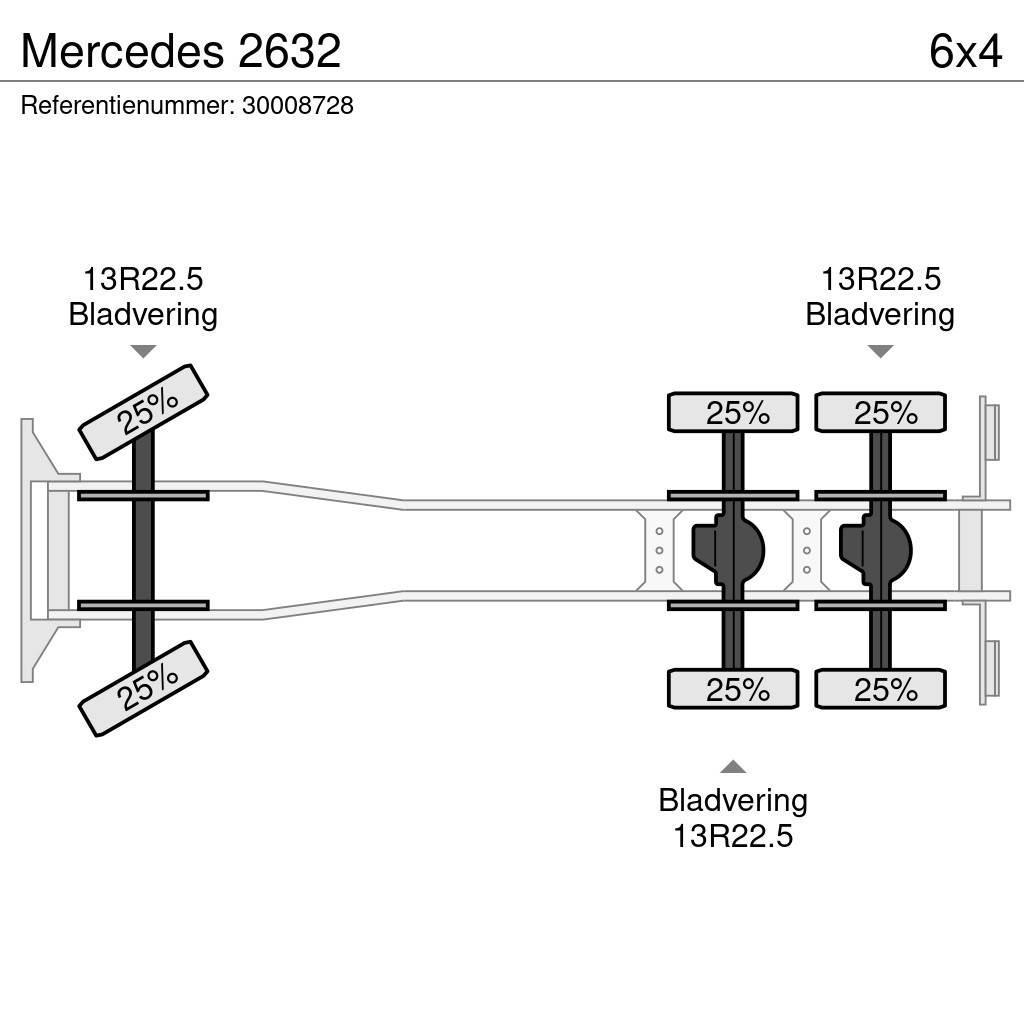 Mercedes-Benz 2632 Autojeřáby, hydraulické ruky