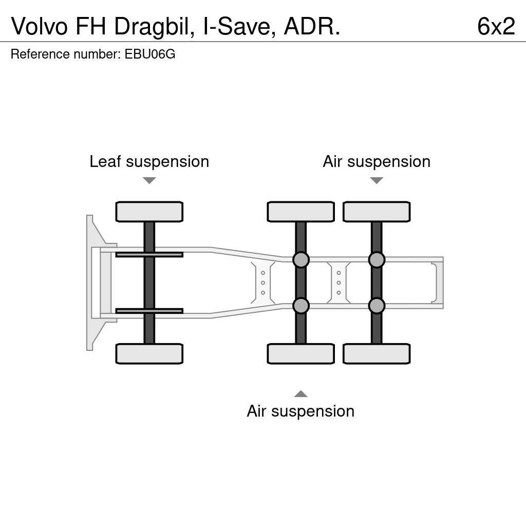 Volvo FH Dragbil, I-Save, ADR. Tahače