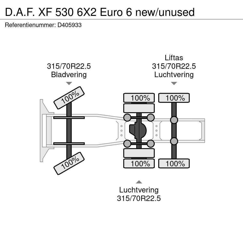 DAF XF 530 6X2 Euro 6 new/unused Tahače