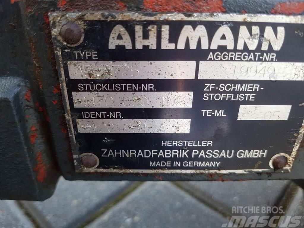 Ahlmann AL75-4120931A-ZF AP-R725-Axle/Achse/As Nápravy