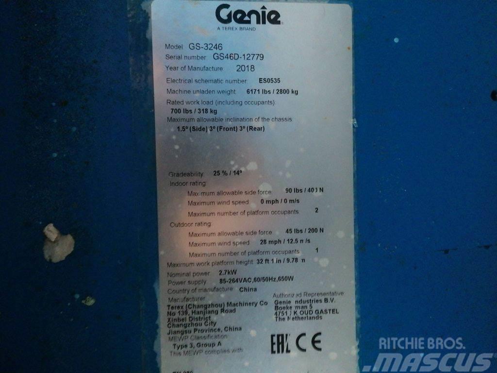 Genie GS-3246 Nůžková zvedací plošina