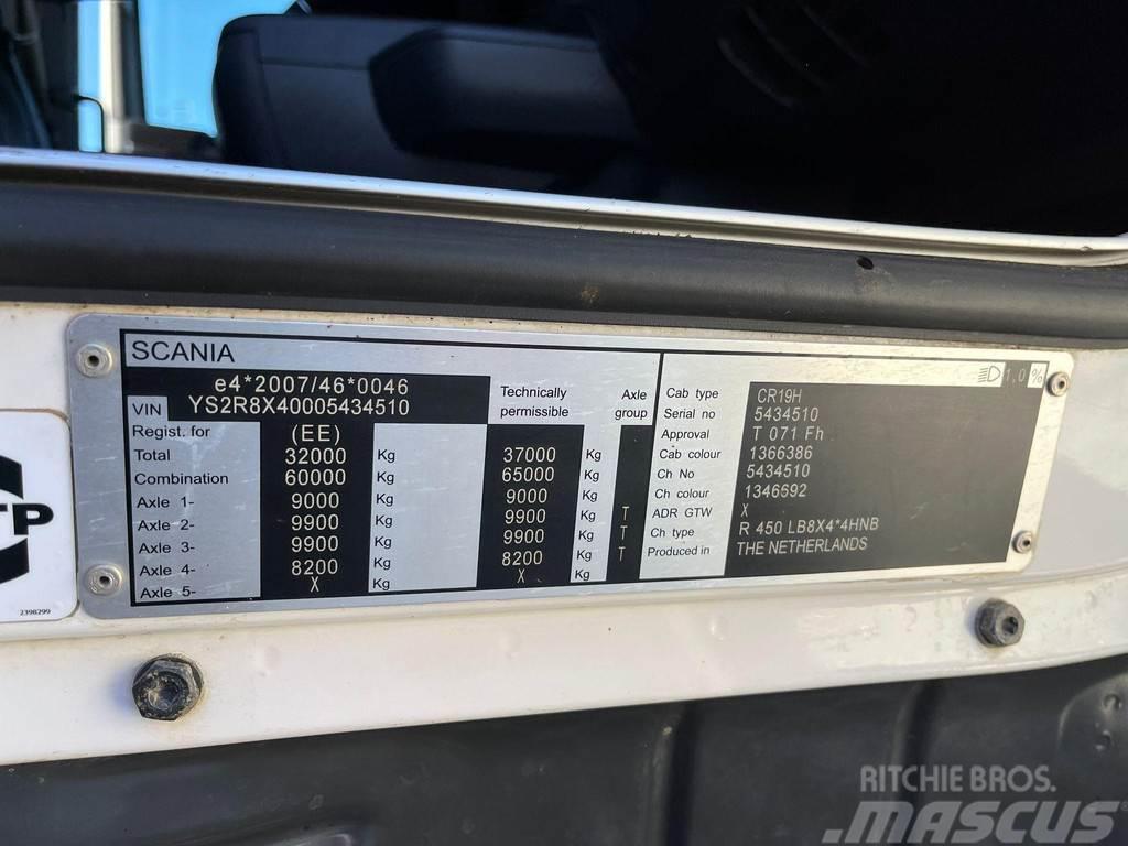 Scania R 450 8x4*4 FOR SALE AS CHASSIS ! Nákladní vozidlo bez nástavby
