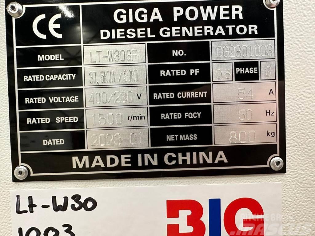  Giga power 37.5 KVA closed generator set - LT-W30G Ostatní generátory