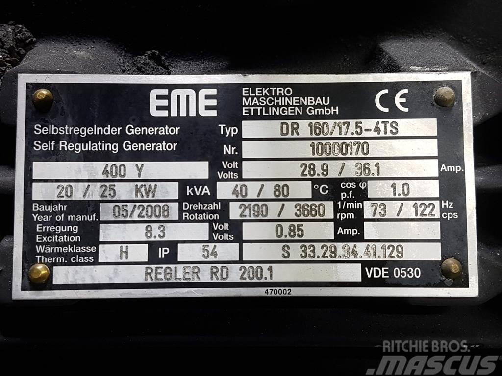 Vögele VISION 5100-2/5103-2-EME DR160/17.5-4TS-Generator Ostatní generátory