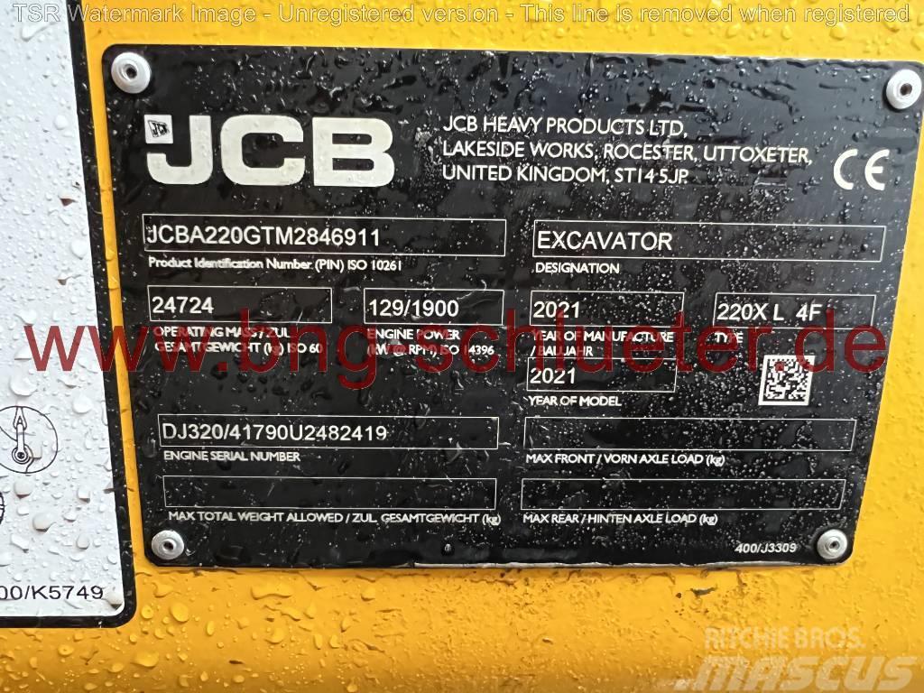 JCB 220X LC -gebraucht- Pásová rýpadla