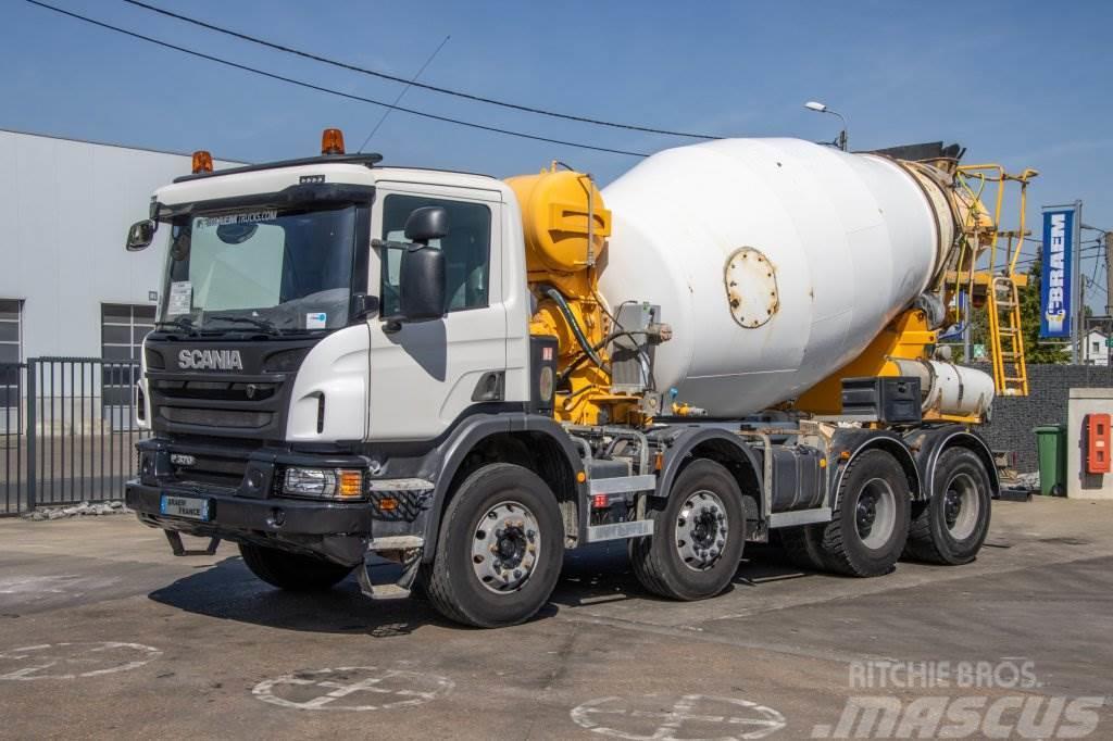 Scania P370+E6+ MIXER 9M³ Domíchávače betonu