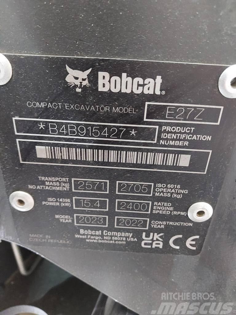 Bobcat E 27 Z Mini rýpadla < 7t
