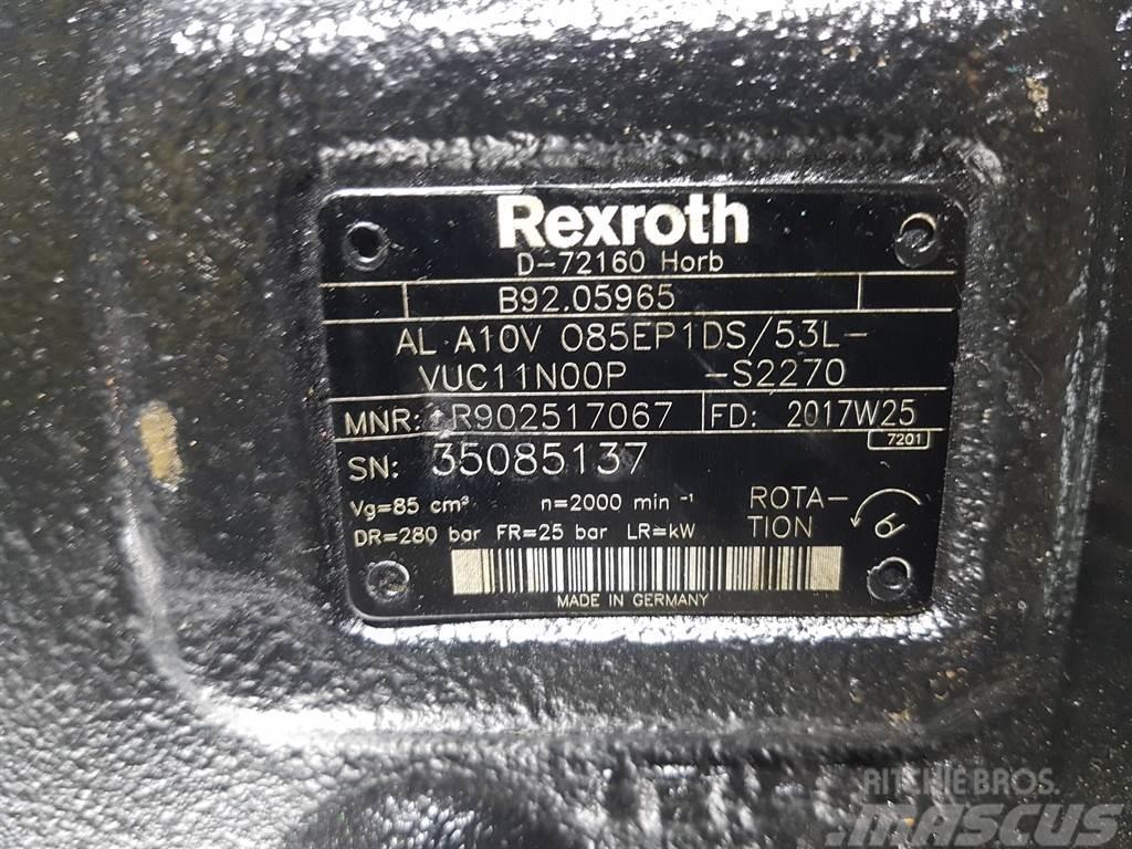 Rexroth ALA10VO85EP1DS/53L - Load sensing pump Hydraulika