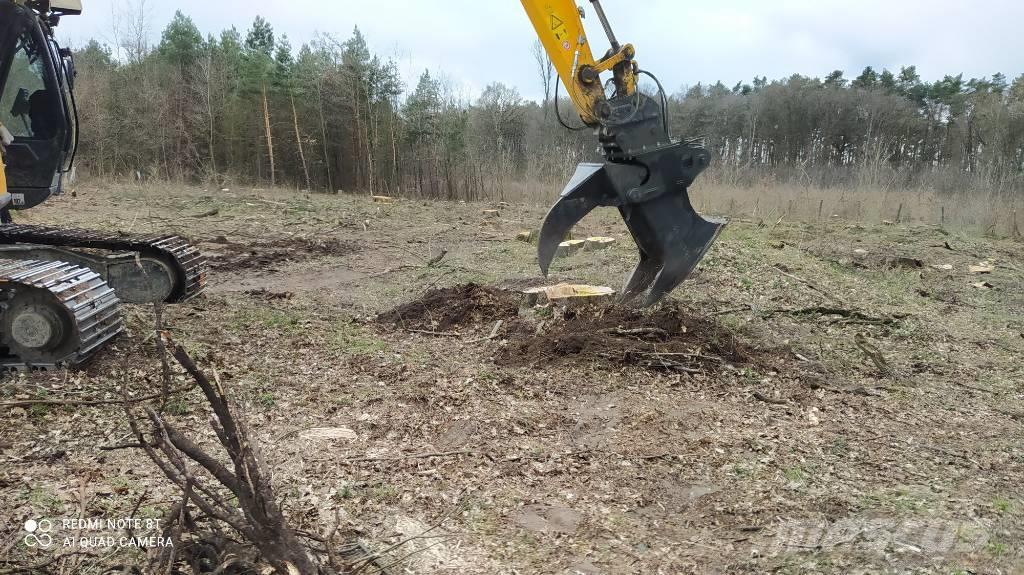 Klučící hlavice 65T-20 Pařezové frézy