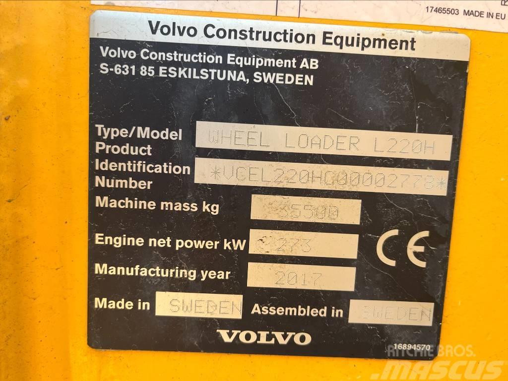 Volvo L220H Kolové nakladače