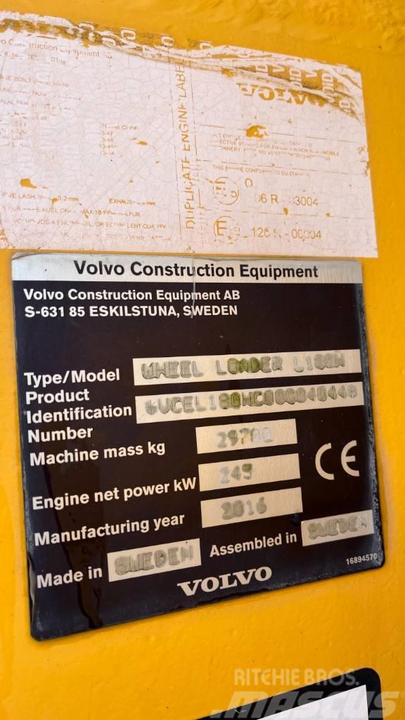 Volvo L180H Kolové nakladače