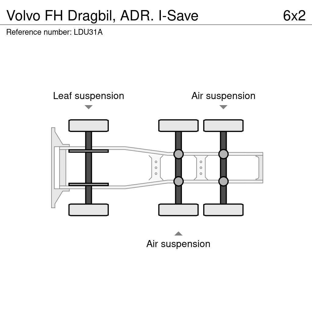 Volvo FH Dragbil, ADR. I-Save Tahače