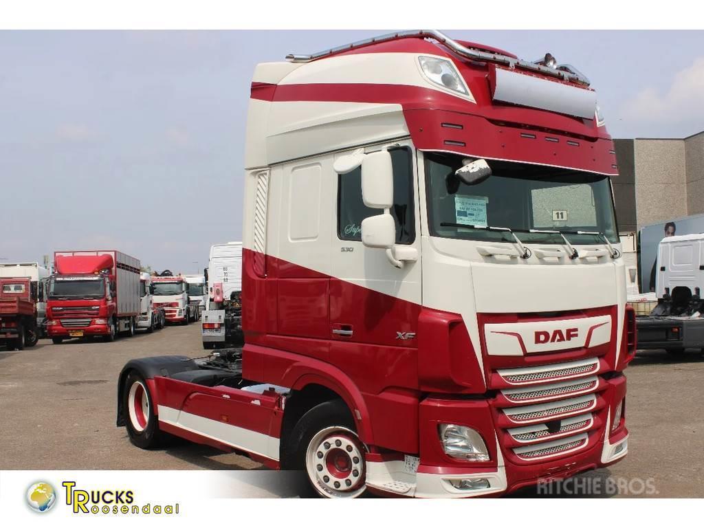 DAF XF 106.530 + euro 6 + spoiler + top truck (G314) Tahače