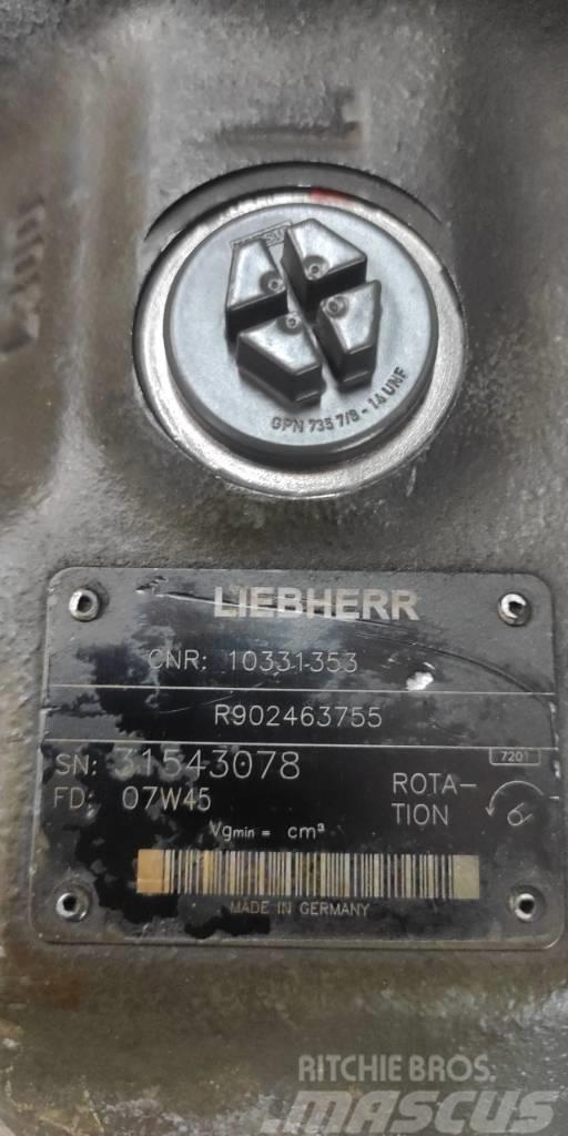 Liebherr Rexroth A10VO45 Hydraulika