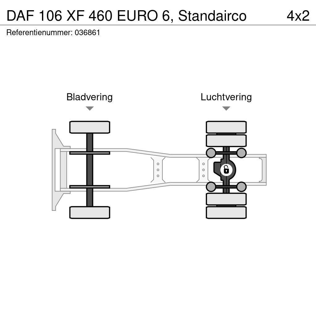 DAF 106 XF 460 EURO 6, Standairco Tahače