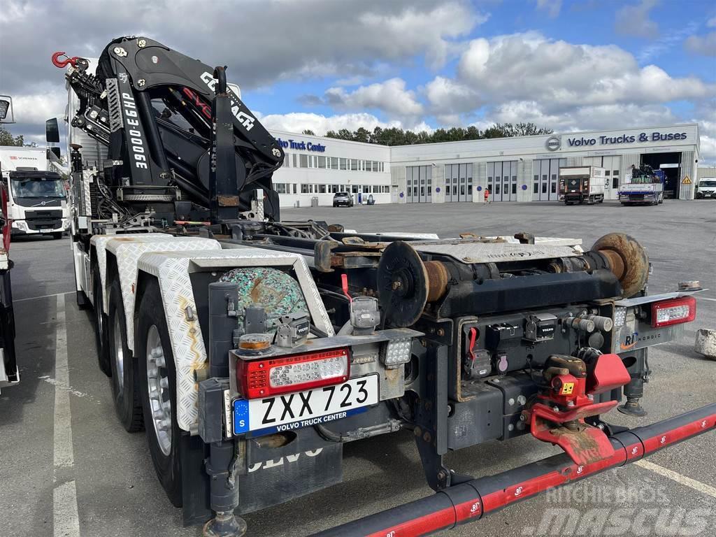 Volvo FH Kranväxlare med Cormach 39 tons kran Hákový nosič kontejnerů