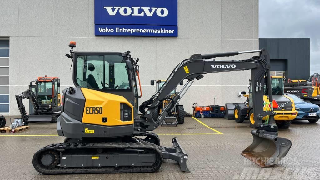 Volvo ECR50F Mini rýpadla < 7t