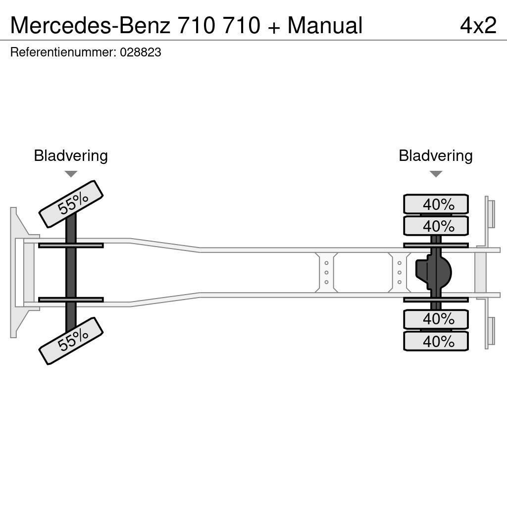 Mercedes-Benz 710 710 + Manual Skříňová nástavba