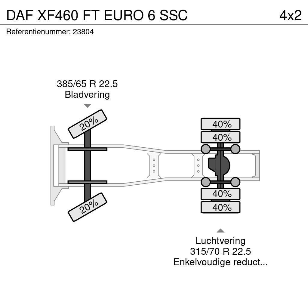 DAF XF460 FT EURO 6 SSC Tahače
