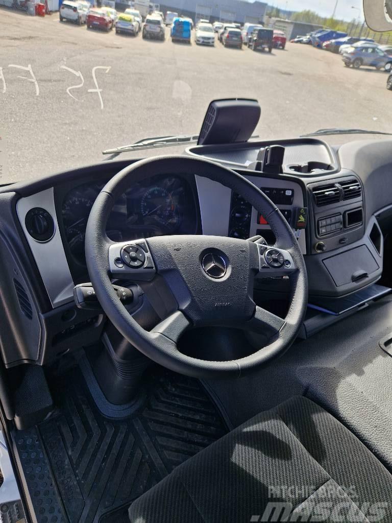 Mercedes-Benz Atego 1630 Kran/Fastflak Brädgårdsbil Autojeřáby, hydraulické ruky