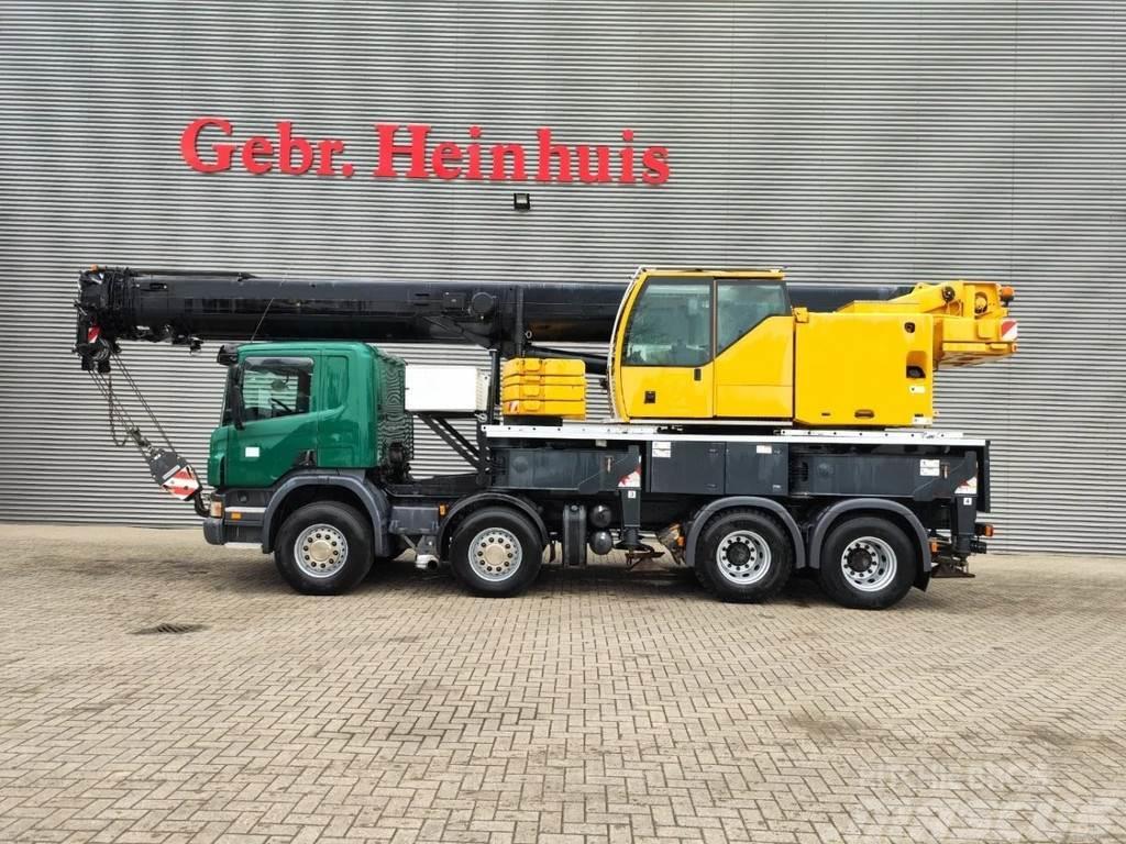 Liebherr LTF 1045-4.1 Scania P420 8x4 Euro 5 German Truck! Univerzální terénní jeřáby