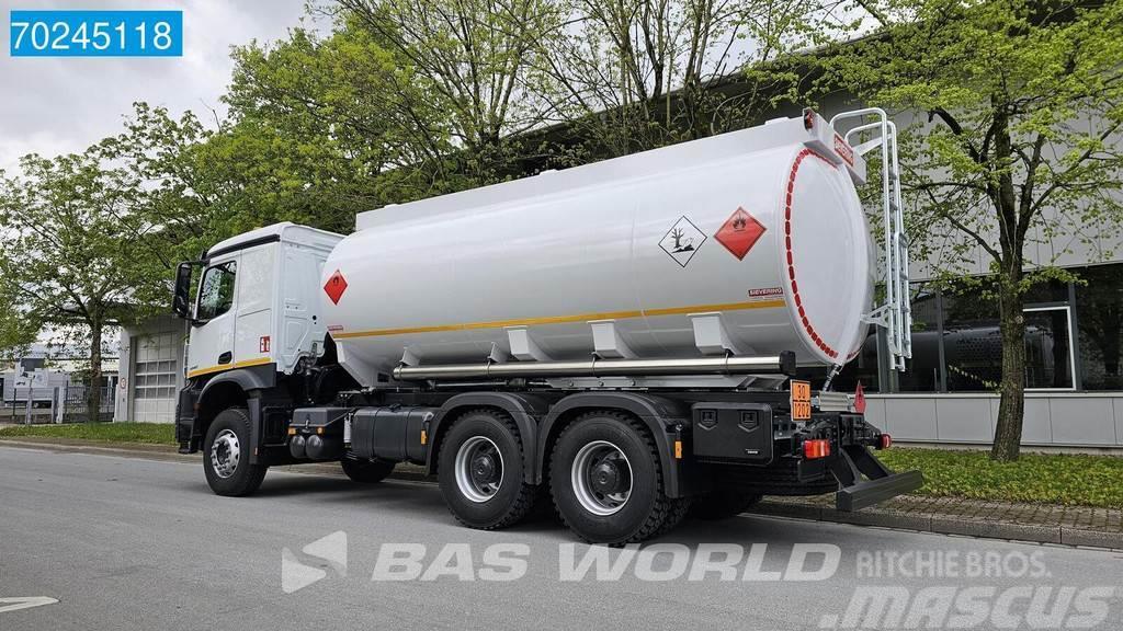 Mercedes-Benz Arocs 3340 6X4 20.000ltr Fuel tanker ADR EURO 3 Cisternové vozy
