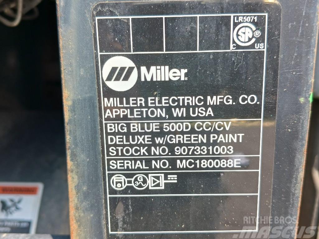 Miller Big Blue 500 D Svářecí stroje