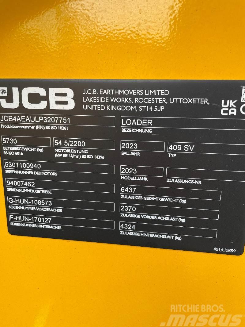 JCB 409 S5 Kolové nakladače