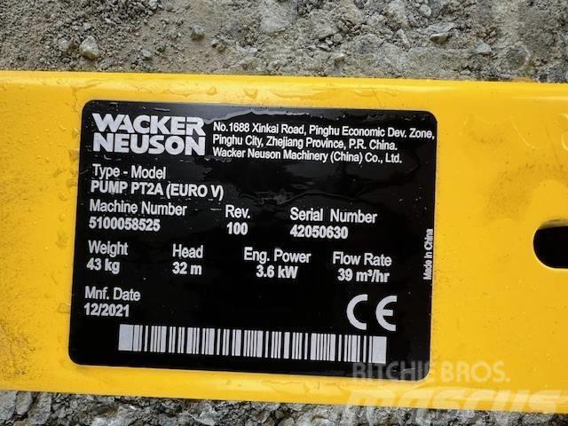 Wacker Neuson PT 2 A Vodní čerpadla