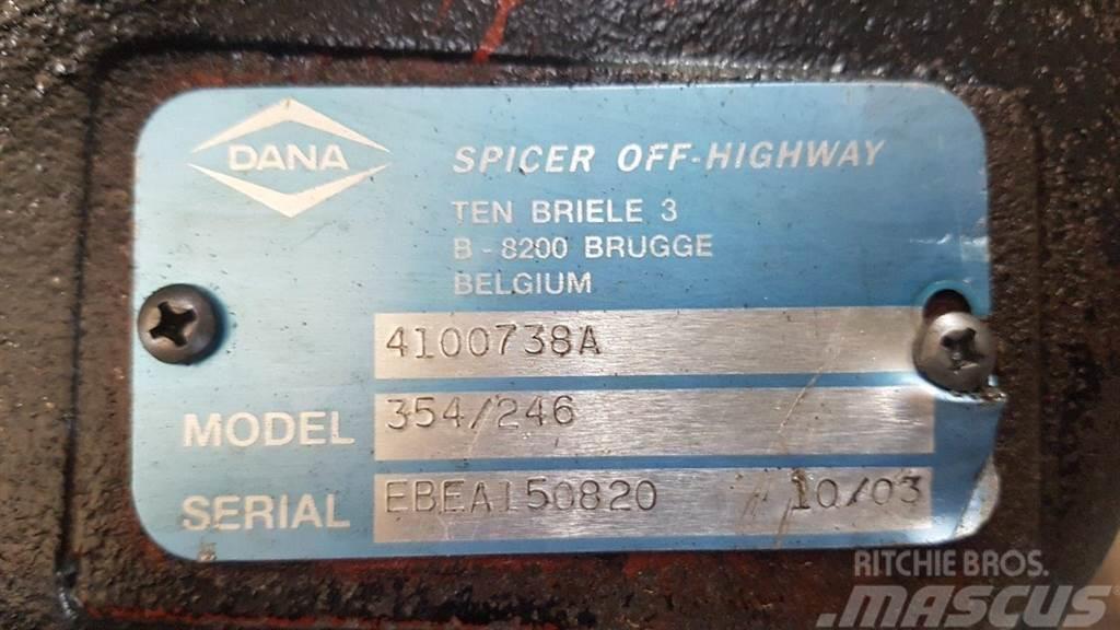  Dana Spicer 354 / 246 - Ahlmann AZ 150 - Transmiss Převodovka