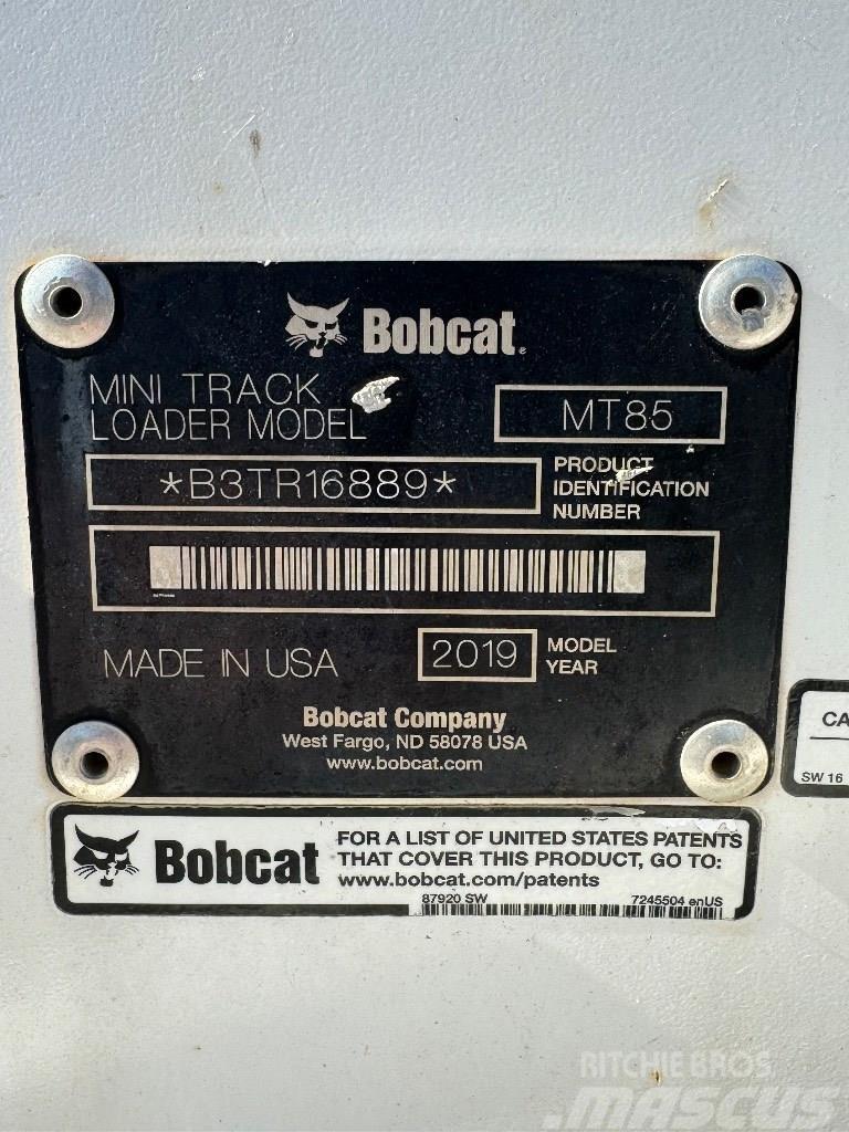 Bobcat MT 85 Smykem řízené nakladače