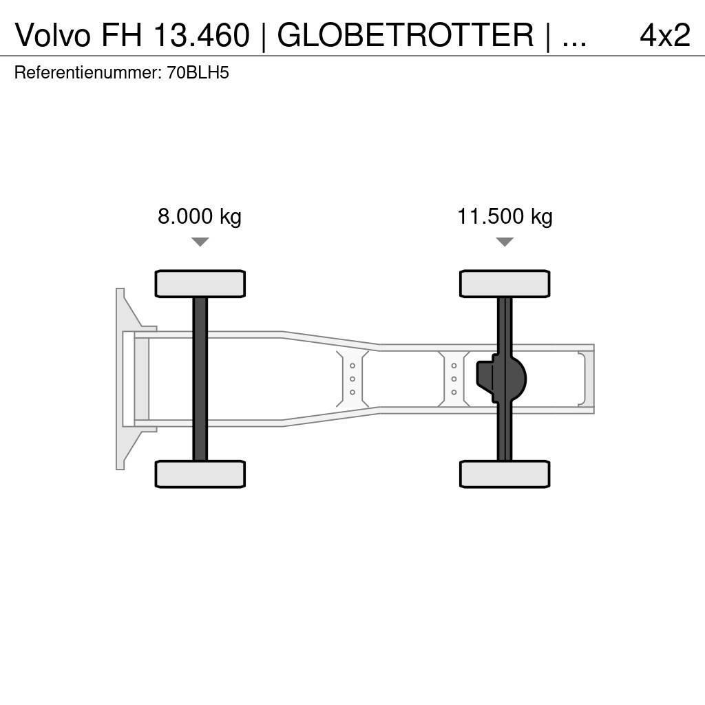 Volvo FH 13.460 | GLOBETROTTER | PRODUC. 2018 | * VIN * Tahače