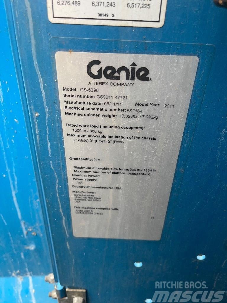 Genie GS 5390 Nůžková zvedací plošina